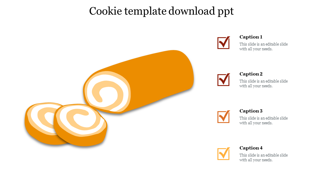 Cookie template download ppt  